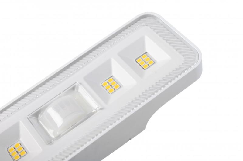 Aurinko-valaisin liikkeen- ja hämärätunnistimella DAVOS, LED, 1000lm, 4000K, 2000mAh, IP54, valkoinen