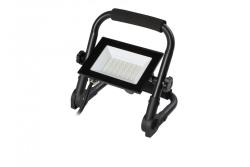 NELI Kannettava Valonheitin, LED, 30W, 2700lm, 6400K, AC220-240V, IP65, 1.5m kaapeli