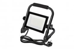 NELI Kannettava Valonheitin, LED, 50W, 4500lm, 6400K, AC220-240V, IP65, 1,5m kaapeli