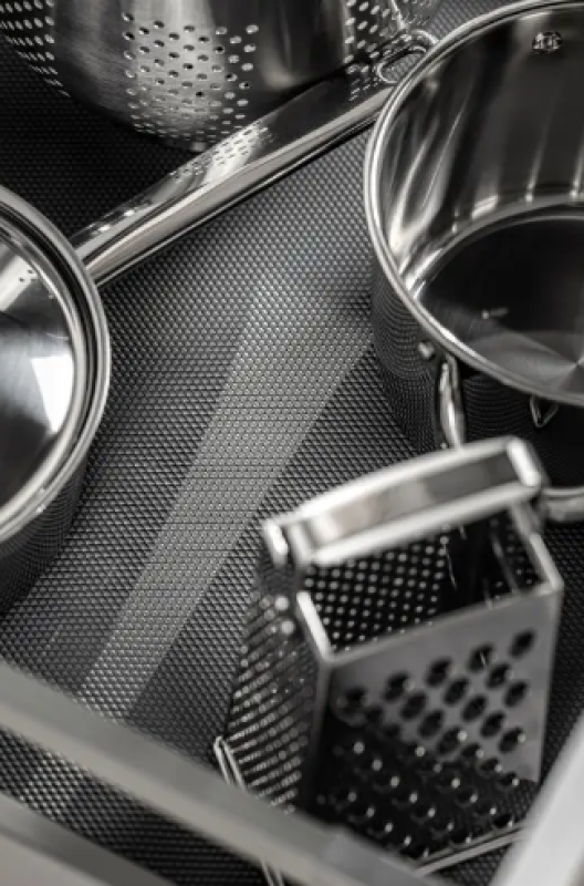 Decor Cutle Keittiön Liukumaton Matto 480x5000mm Musta 1208969953