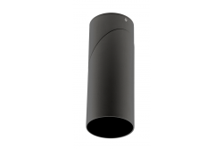 Kattolamppu VIRGO, max. 250V, 50/60Hz, 57x152mm, IP20, max. 20W, Pyöreä, Musta
