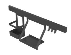Epka Luxion Set Keittiönkiskot 60 cm Lisävarusteilla Metalli, Piilotettu Kiinnitys Musta 1208969993