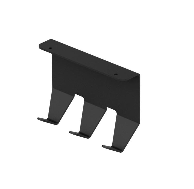 Epka Luxion Set Keittiöraide 80 cm Lisävarusteilla Metalli Sokeakiinnityksellä Musta 1208969994