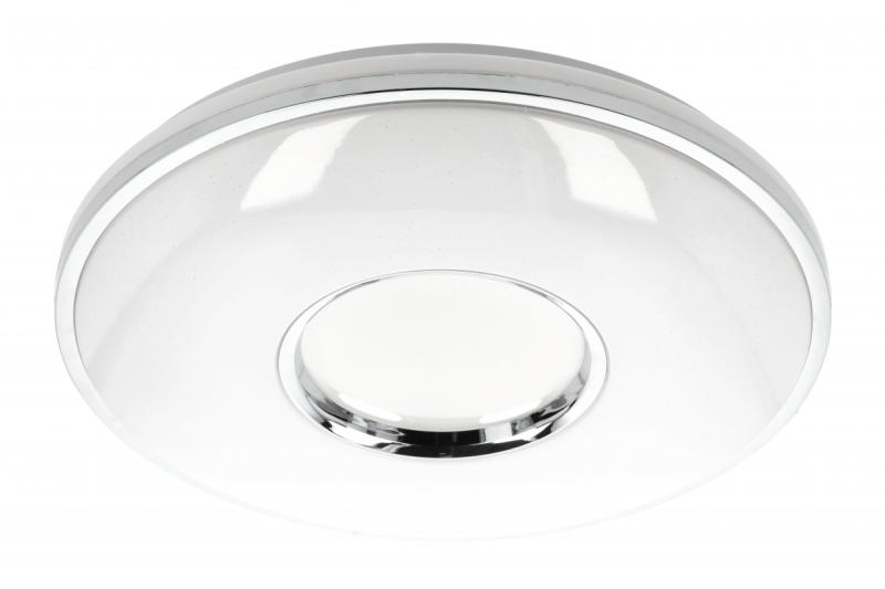 SORI LED-kattolamppu, Ø490mm, CCT, 48W, 3840lm, AC180-250V, 50/60 Hz, PF>0,9, IP54, kaukosäädin, valkoinen, 3 vuoden takuu.