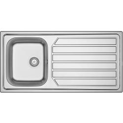 Banka Centurio 100-34 RVS -allas pinta-asennus 100x50cm, jossa tippa-alue 1208970033