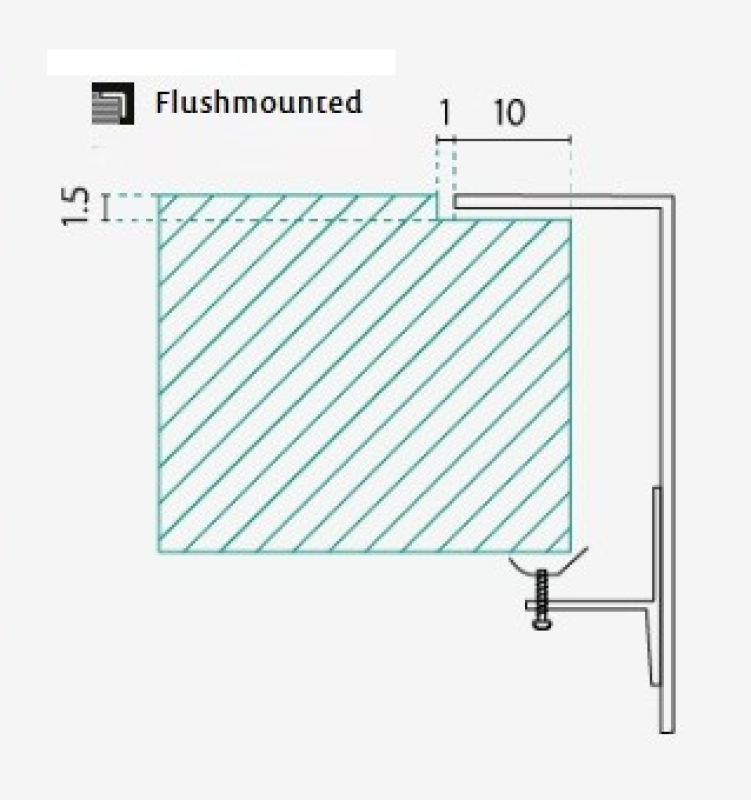 Banka IB5040 RVS Allas 50 x 40 cm Päälleasennus ja Tasoon Upotus 1208970038