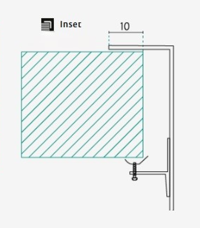 Banka IB4040 RVS Allas 40 x 40 cm Päälle asennus ja Tasoasennus 1208970040