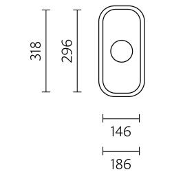 IB1530 RVS Pesuallas 168 x 318 mm Pinta- ja Tasoupotus 1208970043