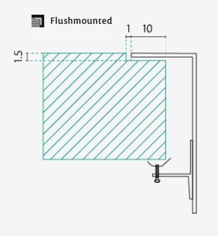 IB1530 RVS Pesuallas 168 x 318 mm Pinta- ja Tasoupotus 1208970043