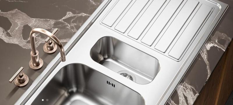 Regent RVS allastaso 80x45 cm valutusaltaalla 1208970061