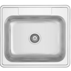 Banka Detroit RVS -pesuallas 635 x 559 mm Päälle asennus hana-aukolla 1208970077