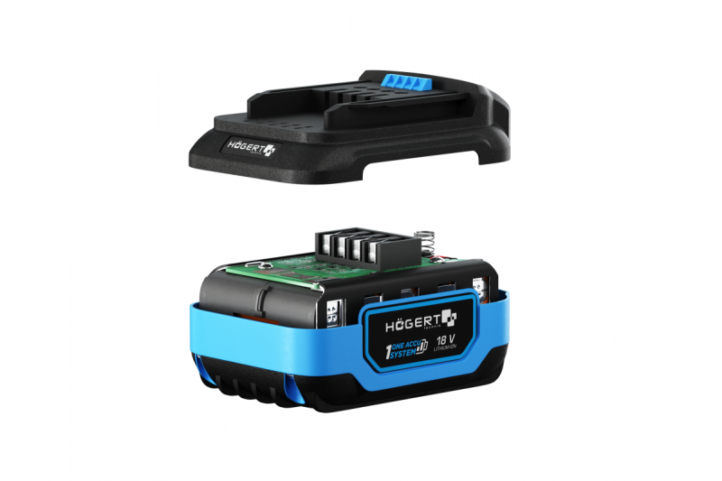 HÖGERT ladattava akku 4,0 Ah 18 V