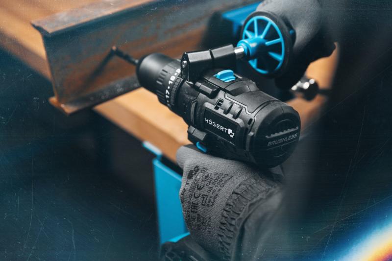 Cordless Brushless Screwdriver Drill Impact Driver Kit