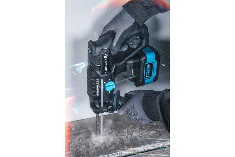 HÖGERT akkuruuvinväänninsetti, 18V, OneAccuSystem, akulla, laturilla salkussa