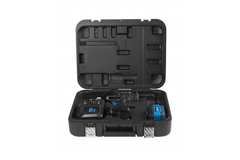 HÖGERT akkuiskuväänninsetti, harjaton, 1000 Nm, 18V akulla, laturi mukana.