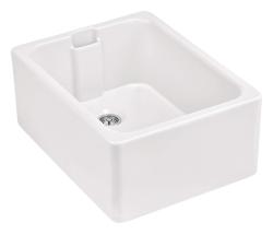 Ausmann Ceramic Haven Keraaminen Valkoinen Pesuallas - Päällinen, Alapuolinen ja Välikiinnitys 595 x 455 mm 1208970513