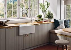 Ausmann Ceramic Haven Keraaminen Valkoinen Pesuallas - Päällinen, Alapuolinen ja Välikiinnitys 595 x 455 mm 1208970513