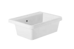 Ausmann Ceramic Frost Keraaminen Valkoinen Pesuallas - Pöytätaso 660 x 506 mm hananreiällä 1208970517