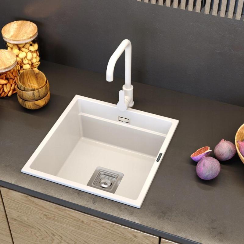 Graniteland Stellar Keittiöhana Valkoinen kääntyvällä juoksuputkella 1208970668