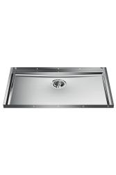 Foster Phantom Base RVS Alustalevy Työtaso Tiskiallas 71x40cm asennettavaksi Keramiikkaan, luonnonkiveen ja Solidsurface-paksuuteen 20mm 1208970694