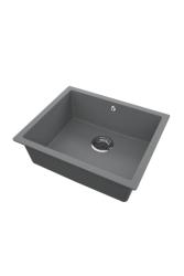 GraniteMy Universal Graniittiharmaa, tumma Allas 50x40 cm Päälleasennus, Alasasennus ja Tasoon upotus RST Tulppa 1208970744