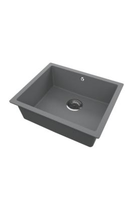GraniteMy Universal Graniittiharmaa, tumma Allas 50x40 cm Päälleasennus, Alasasennus ja Tasoon upotus RST Tulppa 1208970744