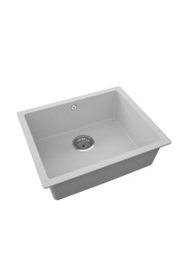 GraniteMy Universal Graniittinen Harmaa Tiskiallas 50x40 cm Päälleasennus, Alasasennus ja Tasoon upotus RST Tulppa 1208970745