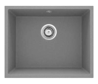 GraniteMy Universal Graniittinen Harmaa Tiskiallas 50x40 cm Päälleasennus, Alasasennus ja Tasoon upotus RST Tulppa 1208970745