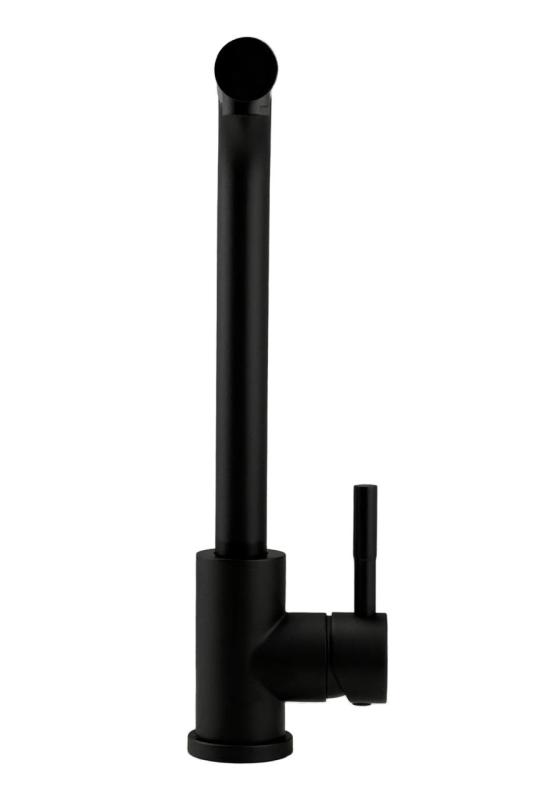 Musta Yhdistelmäsetti Pesuallas 50x40cm mustalla Keittiöhana 1208970765