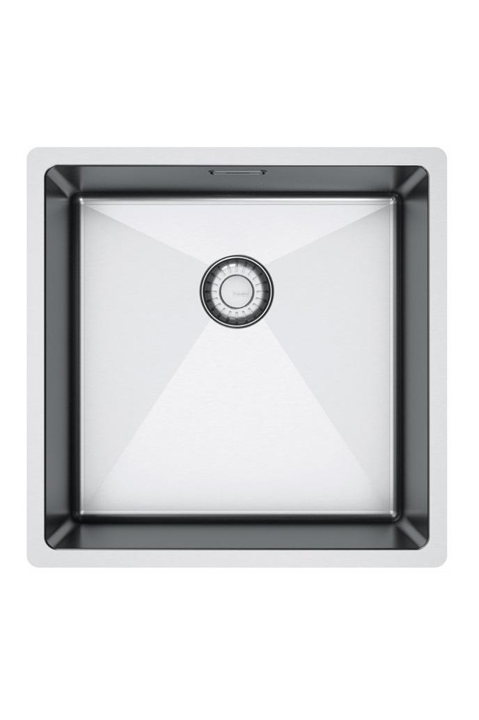 Franke Bolero Plus New R10 B2X 210-40-40 RST Pesuallas Tasoon upotettava, alapuolinen ja päälle asennettava 40x40 cm 127.0728.976 - Productafbeelding