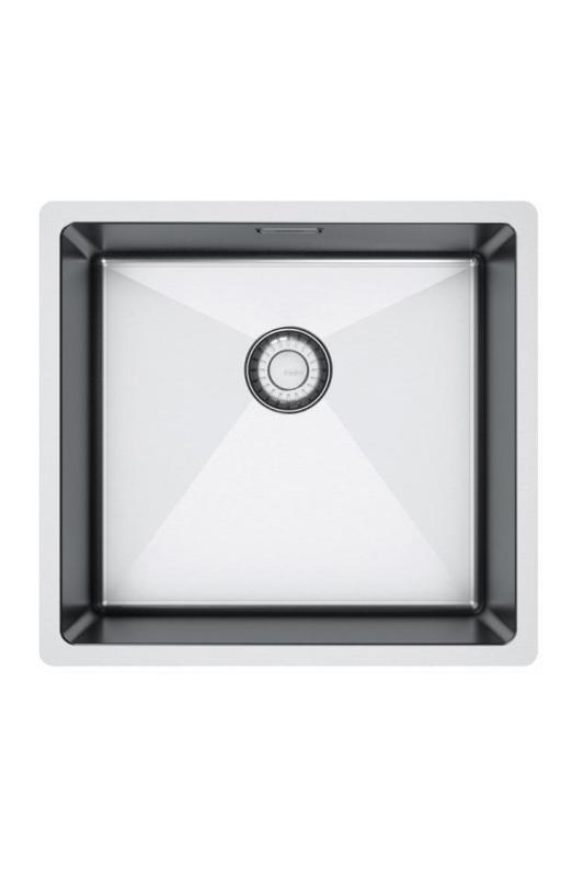 Franke Bolero Plus New R10 B2X 210-40-37 Stainless Steel Sink Flush Mount, Undermount and Topmount 40x37 cm 127.0730.522