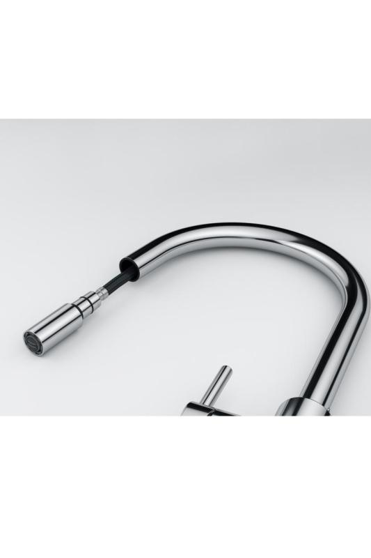 Franke Lina Keittiöhana Kromi Ulosvedettävällä Käsisuuttimella 115.0693.229