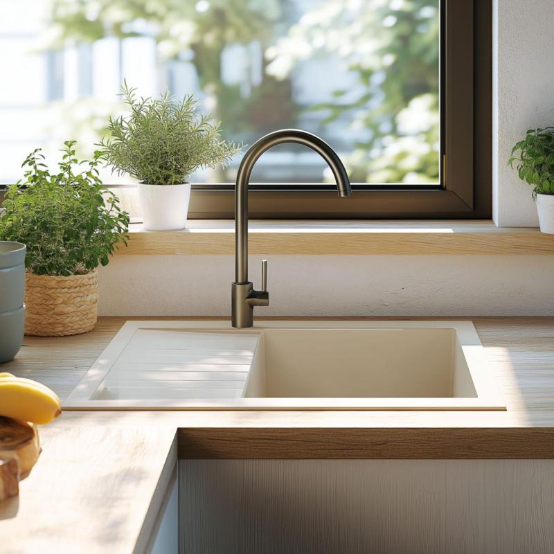 Ausmann Ceramic Sylva Keramiikka Valkoinen Tiskiallas Liotusalueella 857 x 500 mm 1208971128