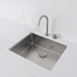 Pure.Sink Exclusivo Stainless Steel Sink 50x40 cm 10mm radius undermount, flush mount and top mount PEX5040-02