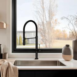 Pure.Sink Exclusivo RVS -allas 50x40 cm 10mm säde ala-asennus, tasoinstallatio ja päälle asennus PEX5040-02