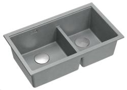Quadri Newport II Tuplakivi Harmaa Yläasennettava Pesuallas 76x45 cm RST-tulpalla 1208971370