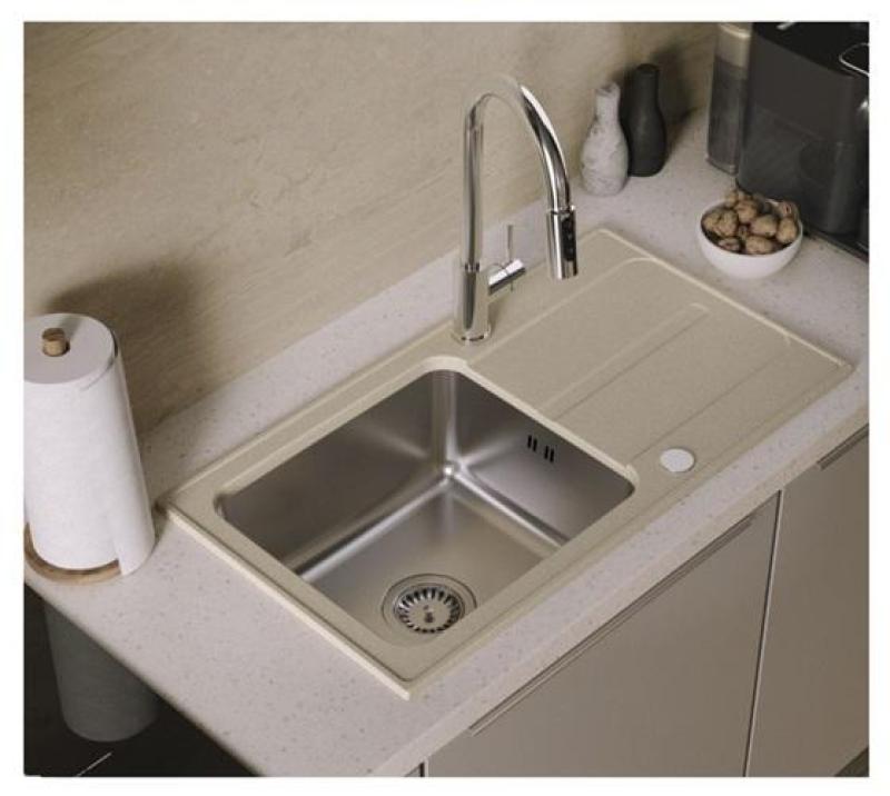 Quadri Viora Keittiöhana Kromi 3-tie, jossa on lisäliitäntä suodatetulle vedelle 1208971405