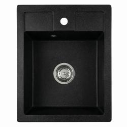 Graniteland Prest Graniitti Arduin kivilook-altaan Tapwing hana-aukolla päälle asennettava 400x500mm RVS-tulpalla 1208971420