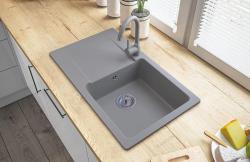 Graniteland Liri Graniittinen Harmaa tiskiallas valutusalueella 765x448 mm 1208971441