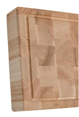 Woodsea Woodstone Ash S - Essen Puinen Leikkuulauta Neliö 20x20cm 1208971526