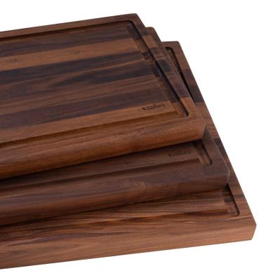 Woodsea Butcher Groove M - Pähkinäpuinen leikkuulauta mehukourulla 50x38 cm 1208971535