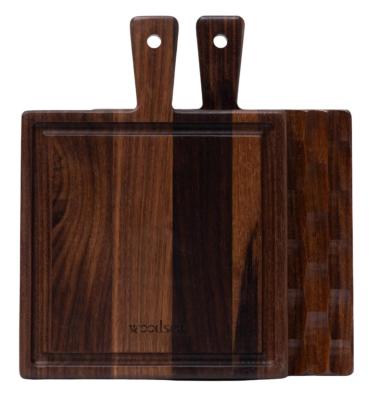 Woodsea Dunes Walnut M - Saksanpähkinäpuinen Dunes Leikkuulauta 34x26 cm 1208971548