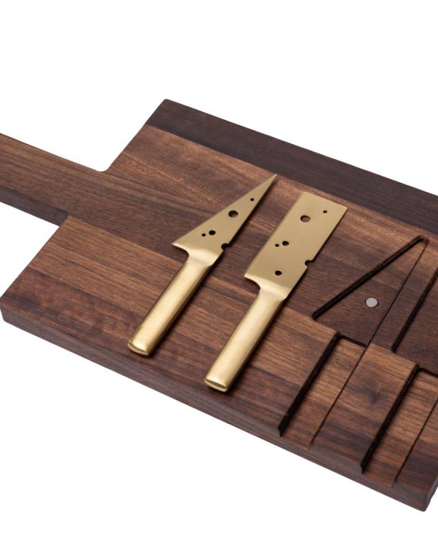 Woodsea Cheese Walnut S - Pähkinäpuinen Juustolauta 42x20cm 1208971558