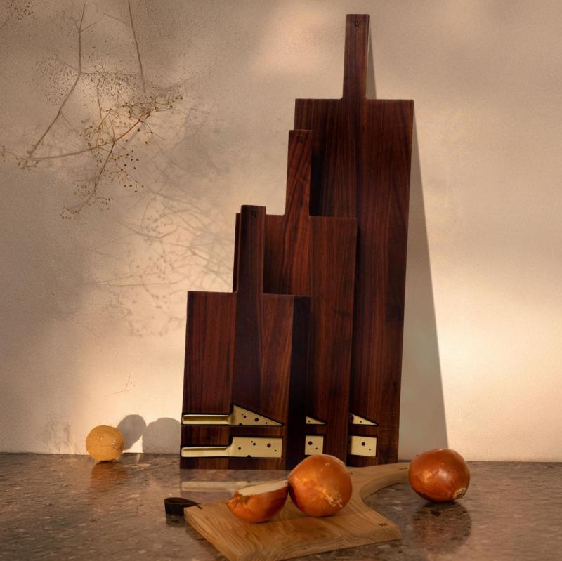Woodsea Cheese Walnut S - Pähkinäpuinen Juustolauta 42x20cm 1208971558