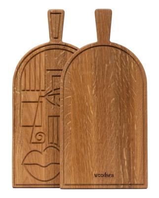Woodsea Mask Oak - Tammipuinen Mask leikkuu- ja tarjoilulauta 38x19 cm 1208971562