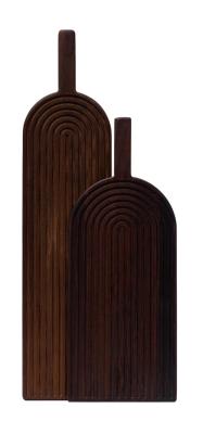 Woodsea Rainbow Ash L - Saarnipuinen Rainbow leikkuu- ja tarjoilulauta 63x15 cm 1208971564