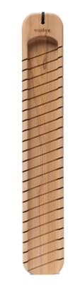 Woodsea Boardette - Ranskalaista leipää leikkaava ja tarjoileva saarnipuinen leikkuulauta 640x100 mm 1208971570