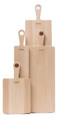 Woodsea Pine Natural - Vaahterapuinen tarjoilulauta 11x62 cm 1208971578