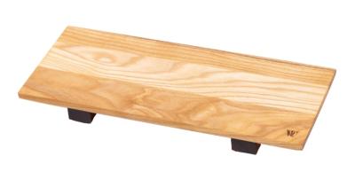 Woodsea Sushi S- Tammipuinen sushi-lauta jalustoilla, jotka on tehty pähkinäpuusta 30x12 cm 1208971584