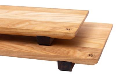 Woodsea Sushi M - Jalavanpuinen sushilauta pähkinäpuun jaloilla 30x17 cm 1208971585